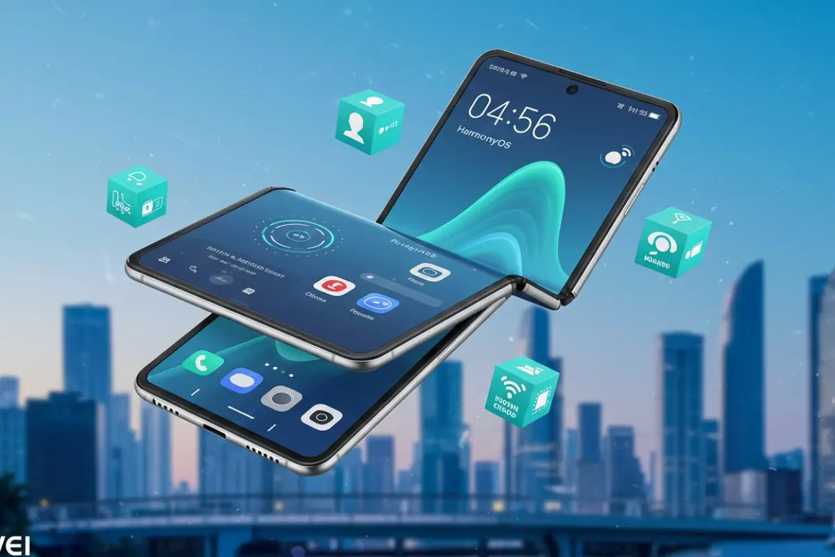 Huawei Pura X: Primeiro Celular 100% HarmonyOS com DeepSeek